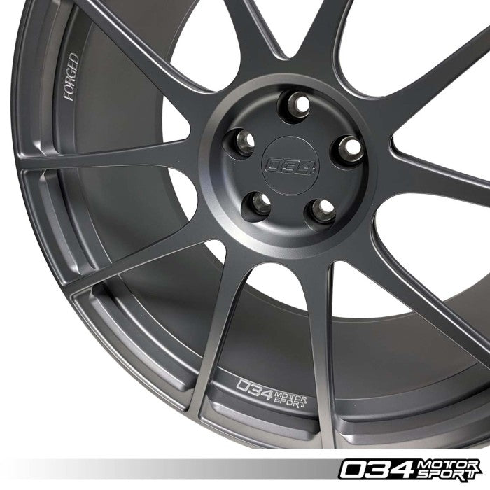 ZTF-R01 Forged Wheel, 21x10 ET32, 66.6mm Bore, Audi B8/B9 Q5/SQ5, 4M/4M.5 Q7/Q8/SQ7/SQ8 - Anthracite