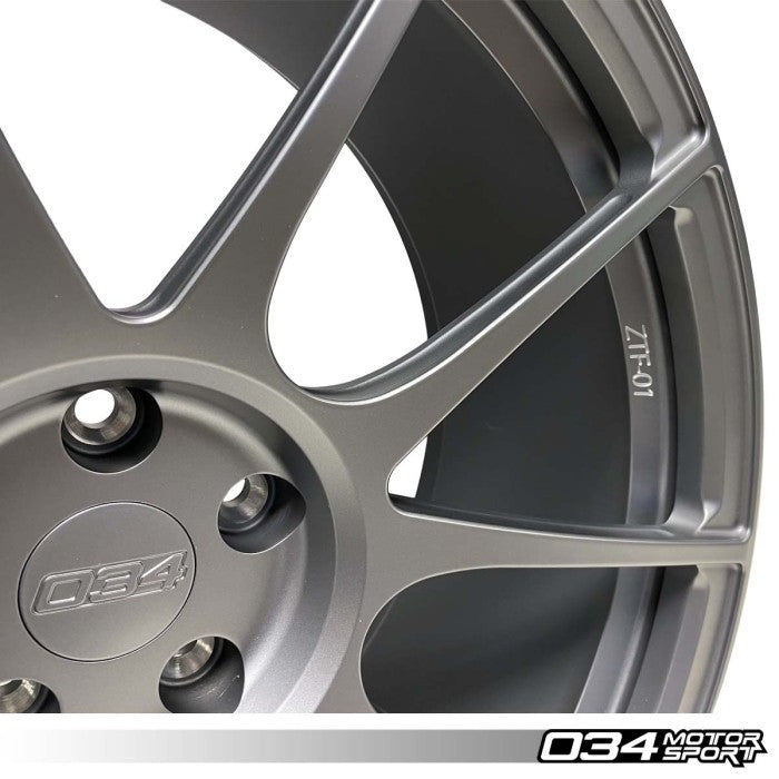 ZTF-R01 Forged Wheel, 21x10 ET32, 66.6mm Bore, Audi B8/B9 Q5/SQ5, 4M/4M.5 Q7/Q8/SQ7/SQ8 - Anthracite
