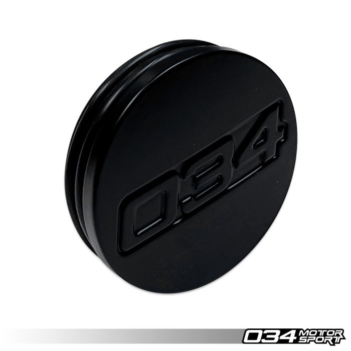 ZTF Center Cap, Billet Aluminum, Satin Black