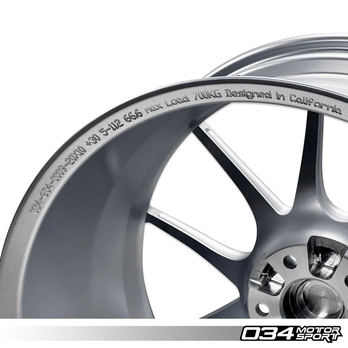 ZTF-R01 Forged Wheel, 20x10 ET30, 66.6mm Bore - Hyper Silver034-604-0009
