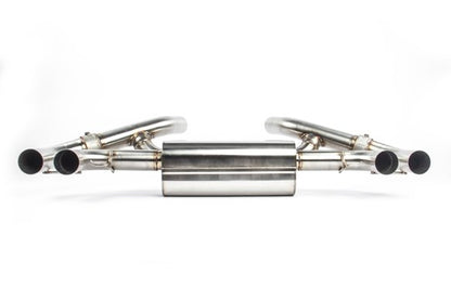 Dinan Free Flow Axle-Back Exhaust - 2020-2024 BMW M340i/M440i Stainless Steel - Polished Tips - G20 / G22 / G23 / G26