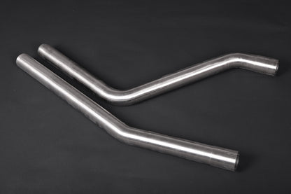 Porsche 958.1 Cayenne V8 GTS - Valved Exhaust w Mid-Silencer Spare Pipes (CES3)