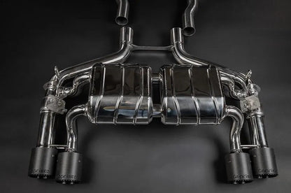 BMW M2 (F87) - ECE Valved Exhaust, MidSilencer Spare + Carbon Tips (CES3)