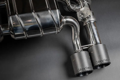 BMW M2 Competition/CS (F87) - Valved Exhaust, MidSilencer/OPF Spare + Wicrom Tips (OE Actuators)