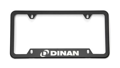 Dinan License Plate Frame Stainless Steel - Black