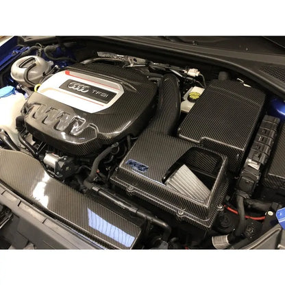 X34 Carbon Fiber MQB Open-Top Cold Air Intake System, 8V Audi A3/S3/TT/TTS, MkVII VW Golf/GTI/R & MkVII VW GLI, 1.8T/2.0T Gen 3