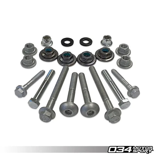 034Motorsport Lower Control Arm M14 Hardware Kit for B8/B8.5 Audi A4/S4/RS4, A5/S5/RS5, Q5/SQ5, C7/C7.5 A6/S6/RS6, A7/S7/RS7, & 95B Porsche Macan