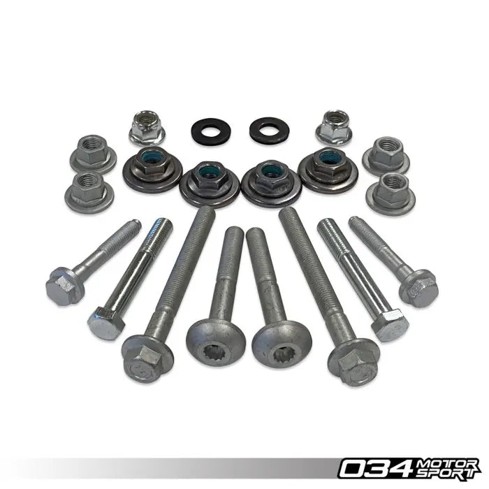 034Motorsport Lower Control Arm M12 Hardware Kit for B8/B8.5 Audi A4/S4/RS4, A5/S5/RS5, Q5/SQ5, C7/C7.5 A6/S6/RS6, A7/S7/RS7, & 95B Porsche Macan