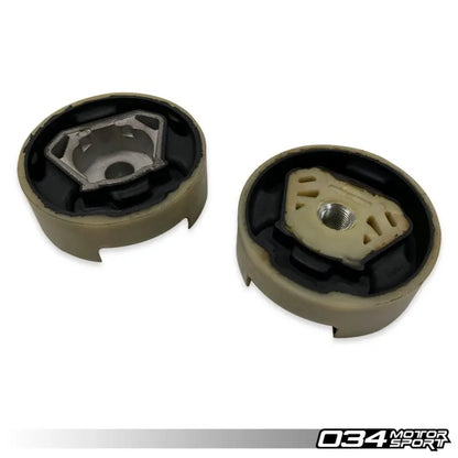 034Motrsport Billet Spherical Dogbone Mount Performance Pack with Dogbone Pucks, Volkswagen & Audi MQB And MQB EVO With Manual Or 6-Speed DSG