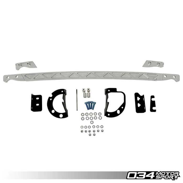 034Motorsport Front Strut Brace, B8 Audi A4/A5/S4/S5, Allroad, Billet Aluminum