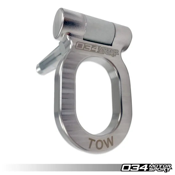 Motorsport Stainless Steel Tow Hook - 105mm for Audi MQB/B8/B8.5/B9 and Volkswagen MQB