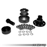034Motorsport 1-Piece, Pinned & Unpinned Crank Hub w/ Crank Bolt Capture Plate, BMW N55 & S55
