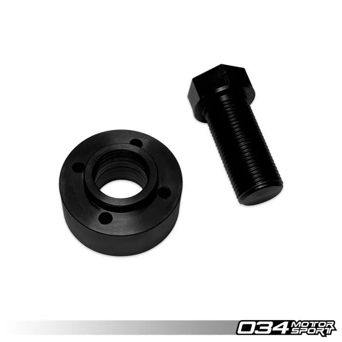034Motorsport 1-Piece, Pinned & Unpinned Crank Hub w/ Crank Bolt Capture Plate, BMW N55 & S55