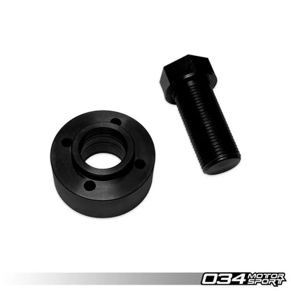 034Motorsport 1-Piece, Pinned & Unpinned Crank Hub w/ Crank Bolt Capture Plate, BMW N55 & S55