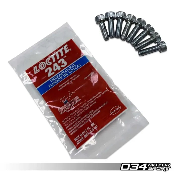 034Motorsport 3.0 TFSI Supercharger 207mm Crank Pulley Upgrade, B8/B8.5 Audi S4/S5/Q5/SQ5 & C7 Audi A6/A7