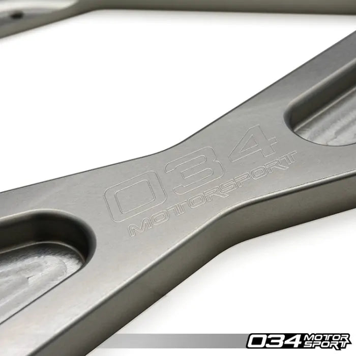 034Motorsport X-Brace Billet Aluminum Chassis Reinforcement, B8/B8.5 Audi A4/S4/RS4, A5/S5/RS5, Q5/SQ5, Allroad, & 95B Porsche Macan