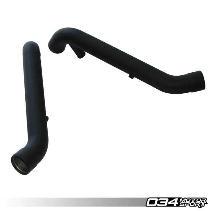Bipipe Set, B5 Audi S4 & C5 Audi A6/Allroad 2.7T, Stainless Steel with WMI Bungs - Raw