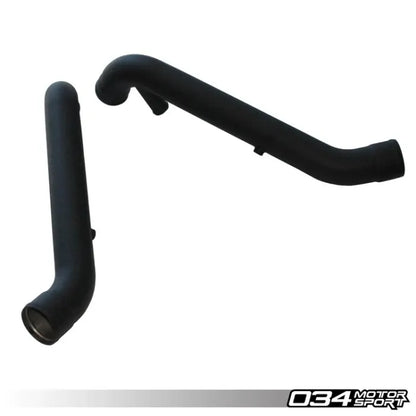 Bipipe Set, B5 Audi S4 & C5 Audi A6/Allroad 2.7T, Stainless Steel with WMI Bungs - Raw