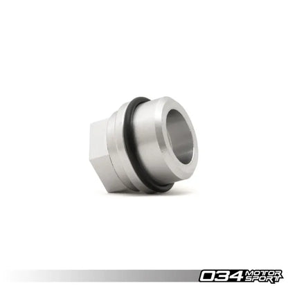 Block Breather Adapter, Audi/Volkswagen 1.8T, Billet Aluminum, Threaded 3/4" NPT