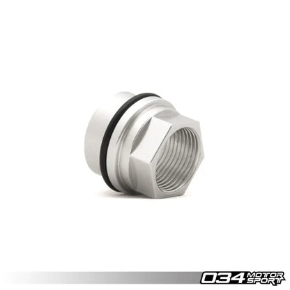 Block Breather Adapter, Audi/Volkswagen 1.8T, Billet Aluminum, Threaded 3/4" NPT