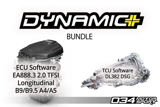 034Motorsport B9/B9.5 Audi Q5 EA888.3 2.0T Dynamic+ Performance ECU & DL382 DSG Transmission Tuning Bundle (Copy)