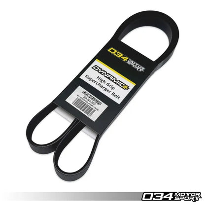 034Motorsport Dynamic+ Supercharger Belts, B8/B8.5, C7/C7.5, D4, & 4M EA837 3.0T