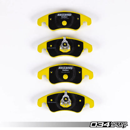 034Motorsport Dynamic+ StreetSport Front Brake Pads for B8/B8.5 & C7/C7.5 Audi