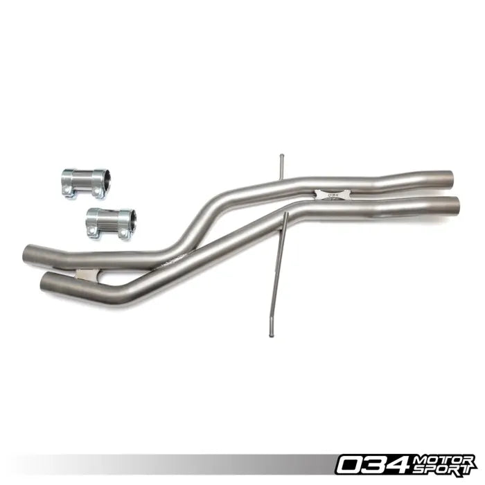 Res-X Resonator Delete and X-Pipe, B8/B8.5 Audi S4 3.0 TFSI