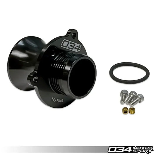 034Motorsport Turbo Muffler Delete w/ Test Ports, Mk8 Volkswagen GTI