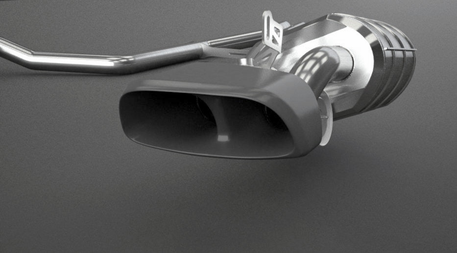 Porsche 970 Panamera (V8) S/4S/GTS - Valved Exhaust + MidPipes