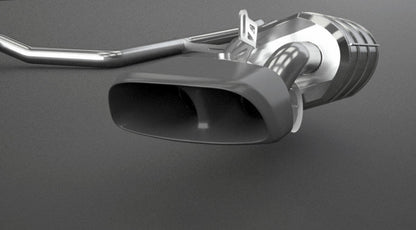 Porsche 970 Panamera (V8) S/4S/GTS - Valved Exhaust + MidPipes
