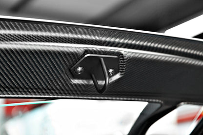 Lamborghini Huracan - Carbon Fiber + Glass Bonnet (No Scoops)