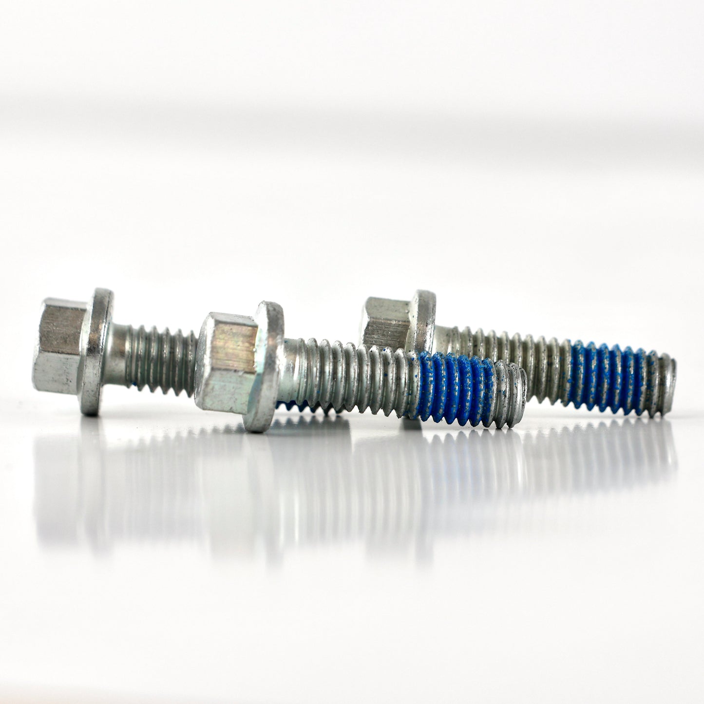 HS Tuning steel bolts with blue thread locker for automotive clutch installation