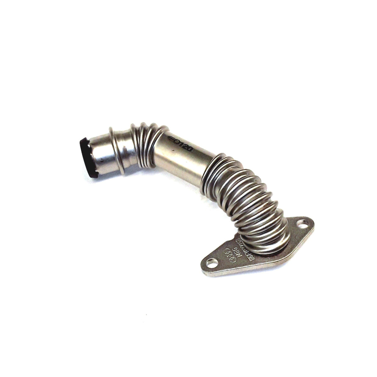 06F-103-215-B Genuine VW/Audi metal crankcase breather tube with flexible bellows, product reference, repeated original archive photo 3