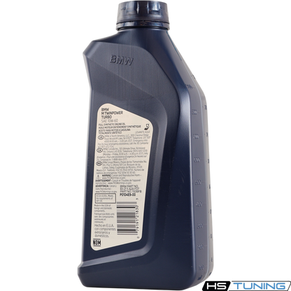 Genuine BMW | 10W-60 Engine Oil | 83-21-5-A2A-FD7
