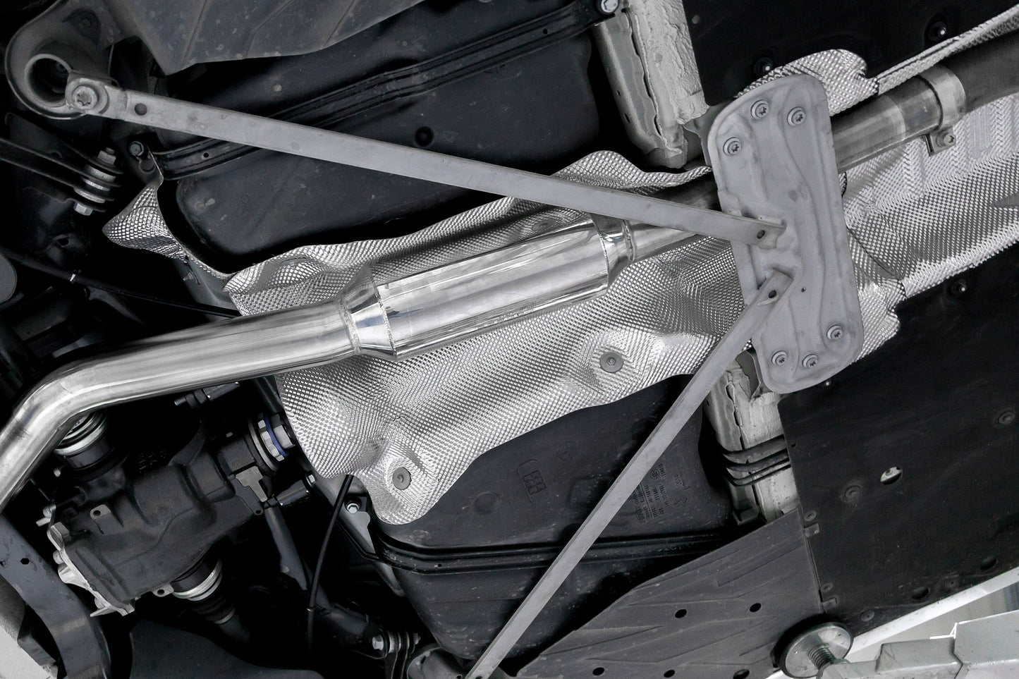 BMW 428i - Valved Exhaust, MidSilencer + Skirt Diffuser (CES3)