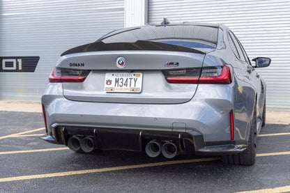 Dinan Rear Diffuser Surround - 2021-2025 BMW M3/M4 Carbon Fiber - G80/G82/G83