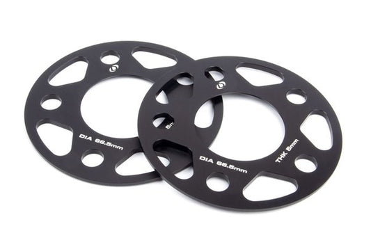 Dinan Spacers; 5x112 - 66.5mm CB - 5mm Thick Set of 2