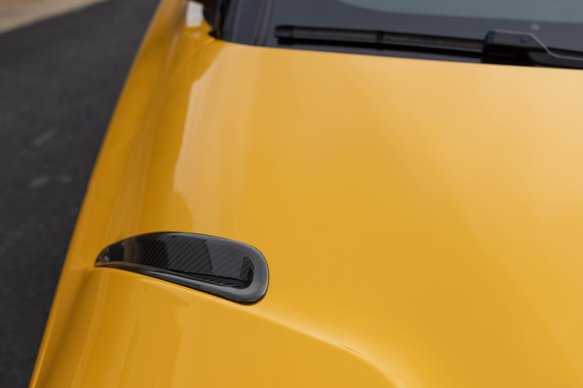 Dinan Side Hood Vent Covers - 2020-2025 Toyota GR Supra Carbon Fiber - A90/A91