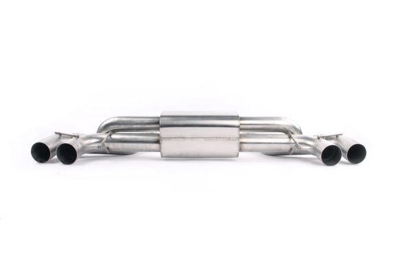 Dinan Free Flow Axle-Back Exhaust - 2018-2023 BMW M5 Stainless Steel - Black Tips - F90