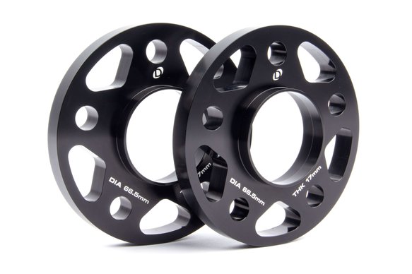 Dinan Spacers, 5x112 - 66.5mm CB - 17mm Thick Set of 2