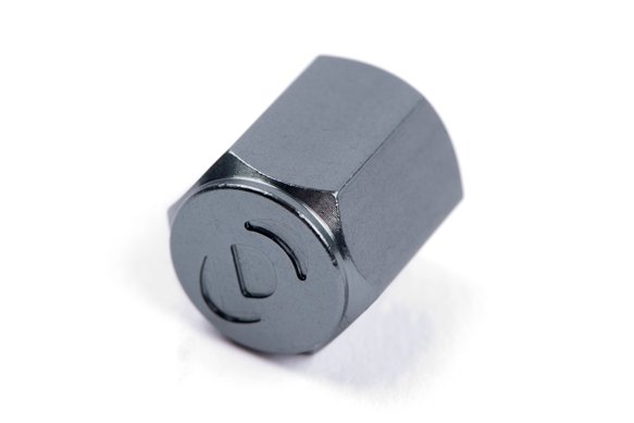 Dinan Valve Stem Caps Gunmetal / Aluminum