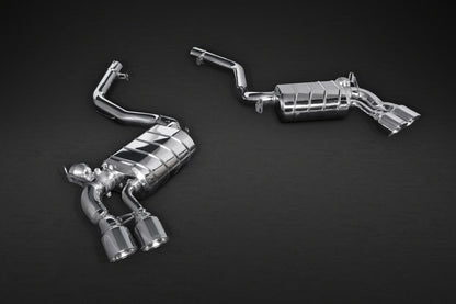 BMW X5/6M (F15/16) - Valved Exhaust + MidPipes - Stainless Tips (CES3)