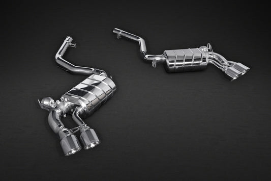 BMW X5/6M (F15/16) - Valved Exhaust + MidPipes - Stainless Tips (CES3)