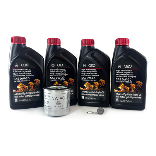 Genuine VW/Audi | Oil Change Kit 0W-20 | Volkswagen 1.4L/1.5L 2016-2025