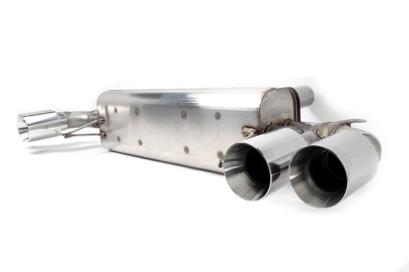 Dinan Free Flow Axle-Back Exhaust - 2018-2023 BMW M550i Stainless Steel - Polished Tips - G30