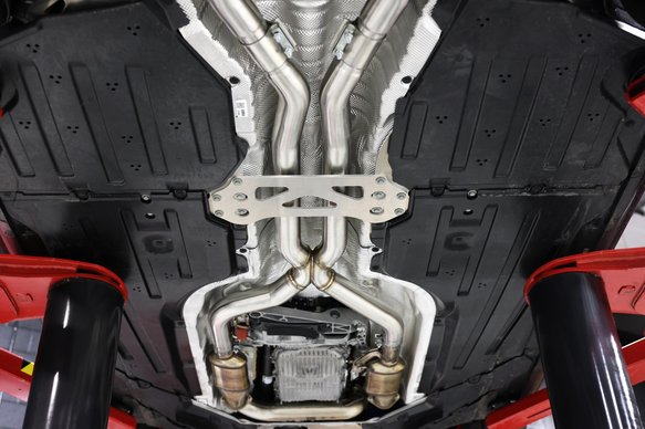 Dinan High Flow Middle Exhaust - 2021-2025 BMW M3/M4 Stainless Steel - 3" - G80/G82/G83