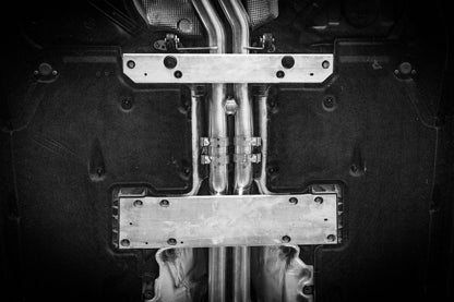 Audi S8 (D5) - Valved Catback Exhaust System + Capristo Tips (OE Actuators)