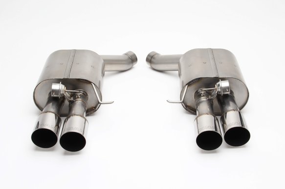 Dinan Free Flow Axle-Back Exhaust - 2012-2019 BMW M6 Stainless Steel - Polished Tips - F06/F12/F13