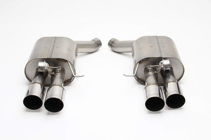 Dinan Free Flow Axle-Back Exhaust - 2012-2019 BMW M6 Stainless Steel - Polished Tips - F06/F12/F13